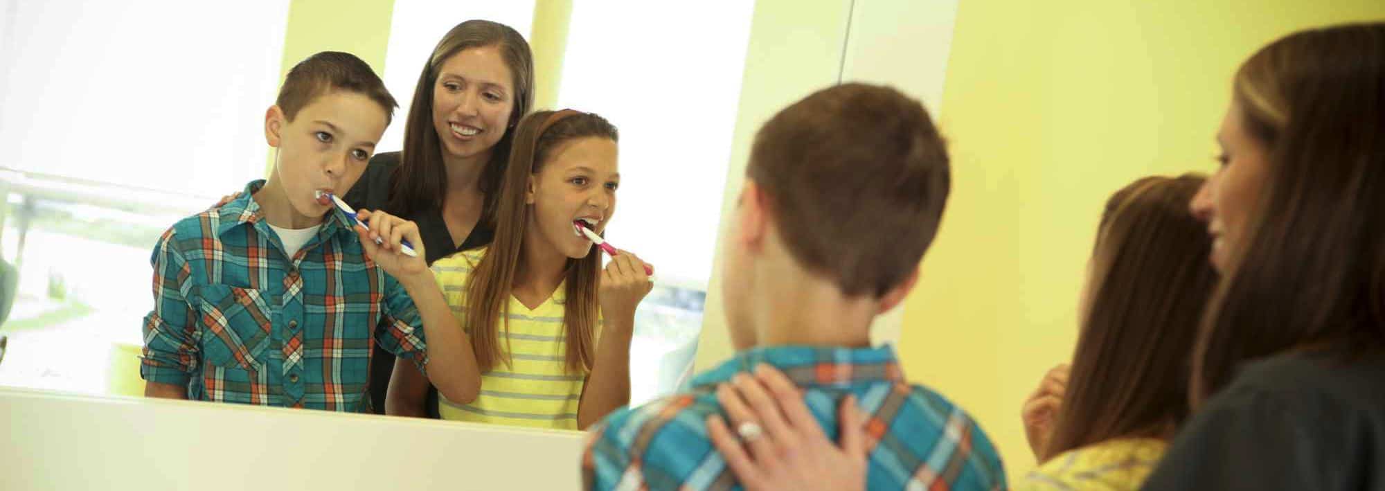 Teeth brushing - St. Johns Pediatric Dentistry Teeth brushing