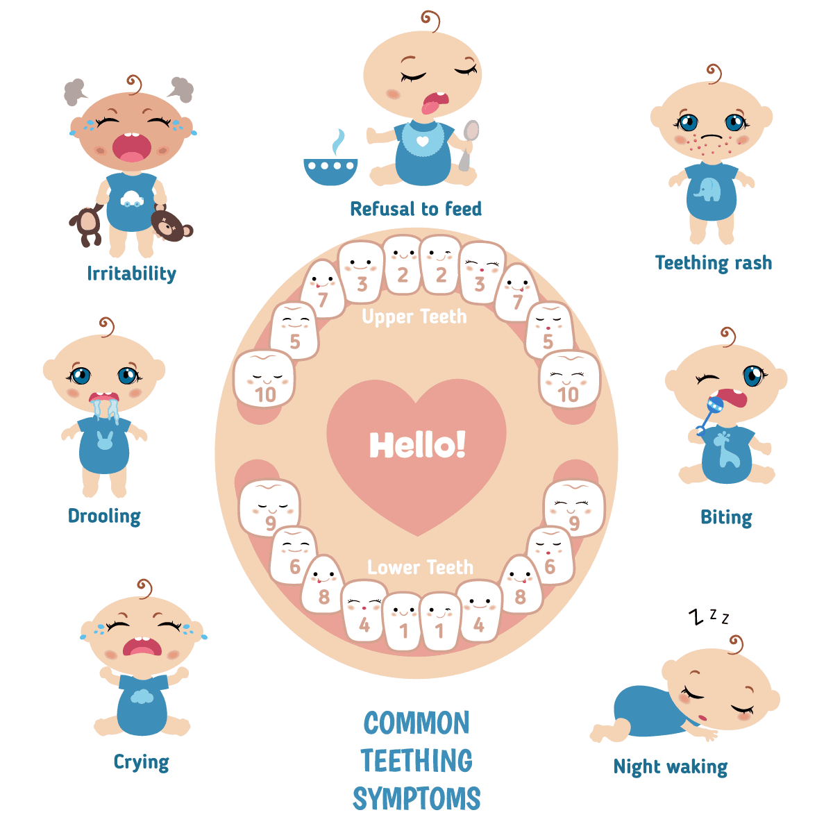 Teething Symptoms