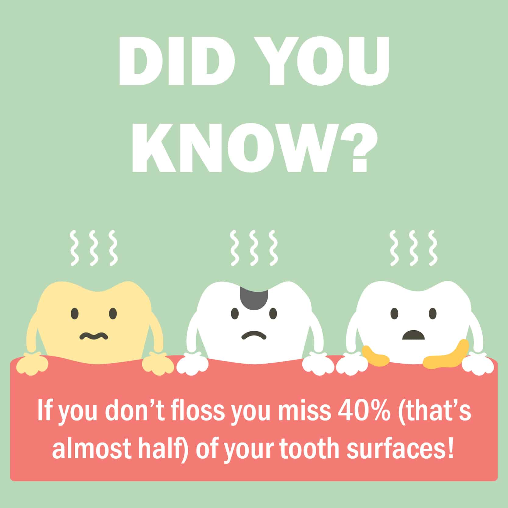 Dental Facts For Kids7 - St. Johns Pediatric Dentistry Dental Flossing